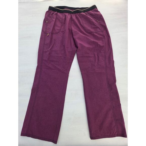 Scrubstar Pants - ScrubStar Purple Scrub Pants XL Women’s Medical Nurse Work Stretch